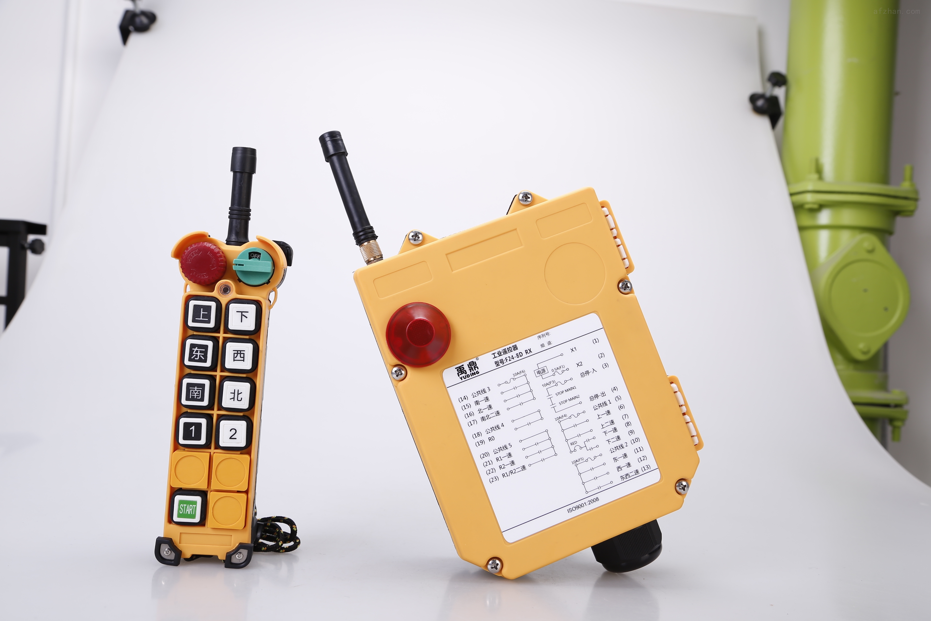 禹鼎双速8键工业遥控器