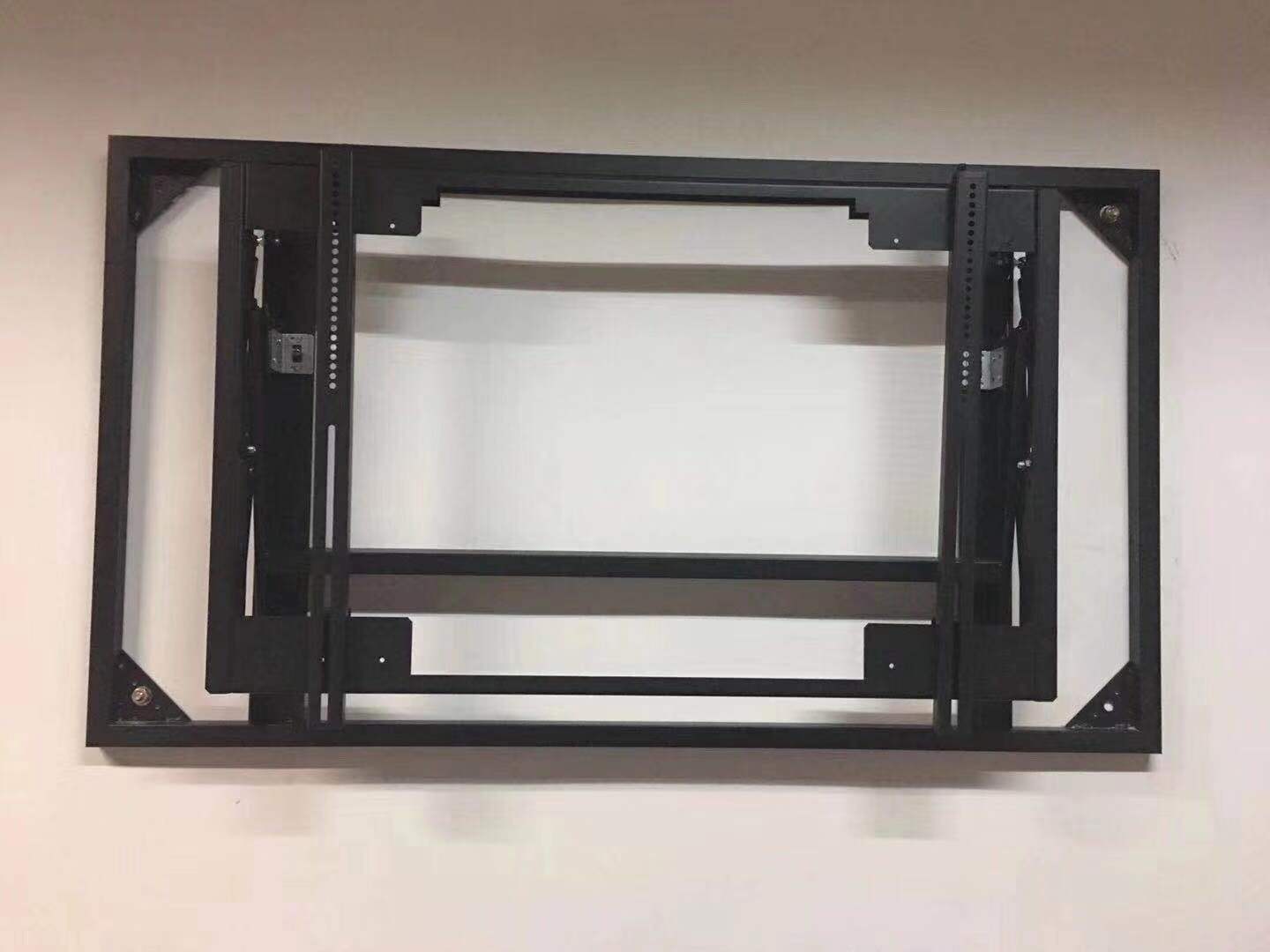 液晶拼接屏前液压维护式支架46寸49寸55寸